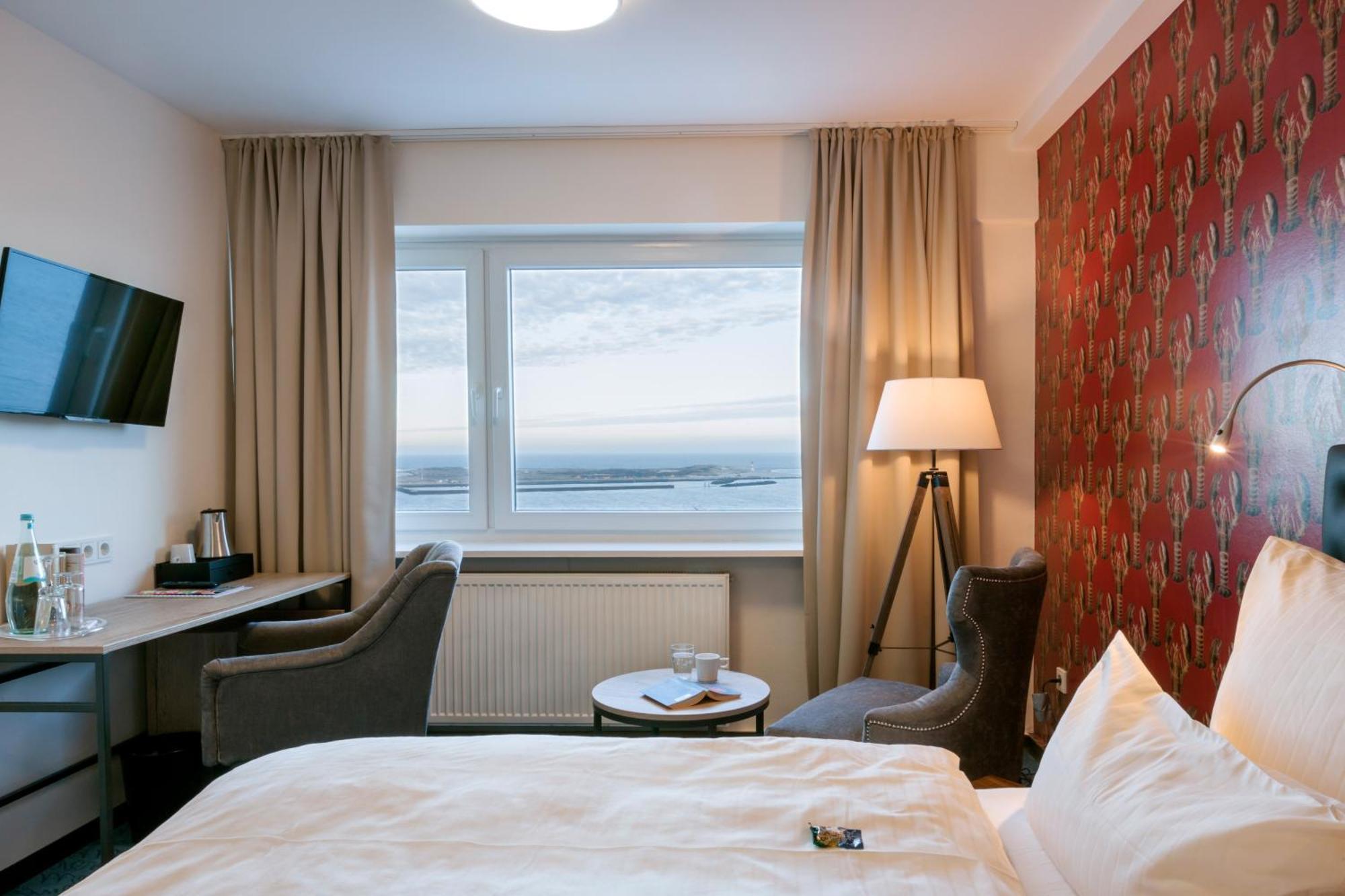 Hotel Auf Den Hummerklippen Хельголанд Экстерьер фото