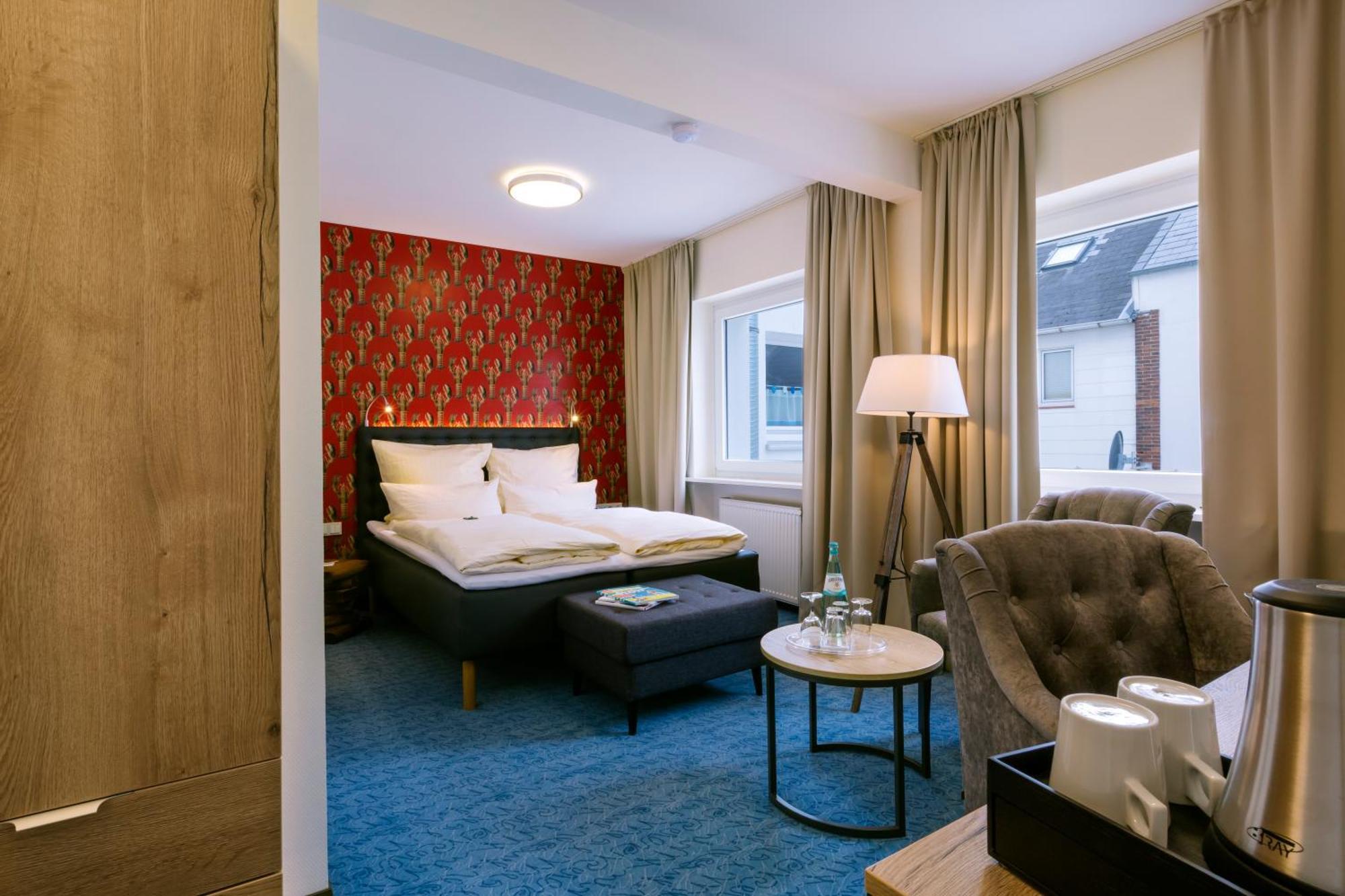 Hotel Auf Den Hummerklippen Хельголанд Экстерьер фото